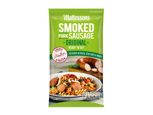 Mattensons Ready-To-Eat Smoked Pork Sausage