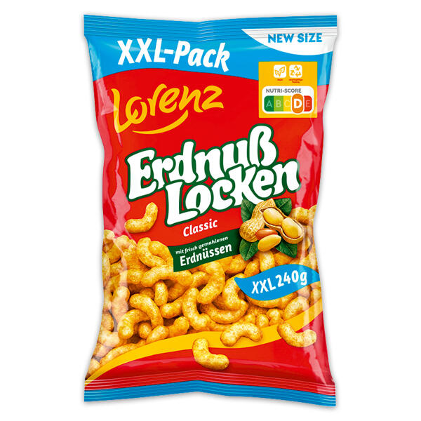 Erdnuss Locken XXL