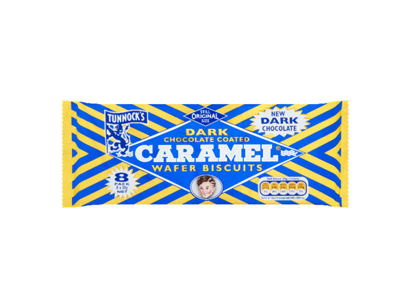 Tunnock's Dark Chocolate Wafer Biscuits