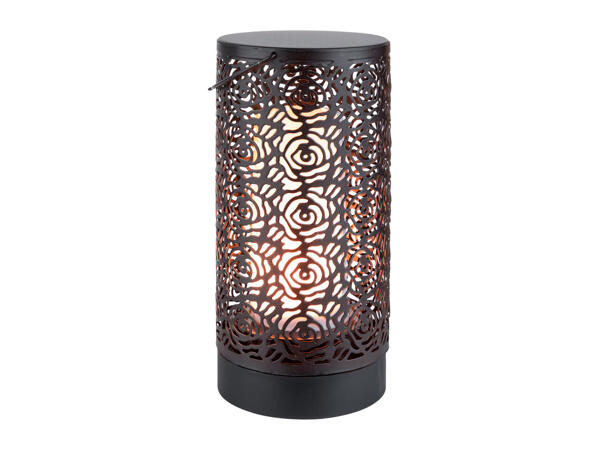 Livarno Home Flame Effect Lantern