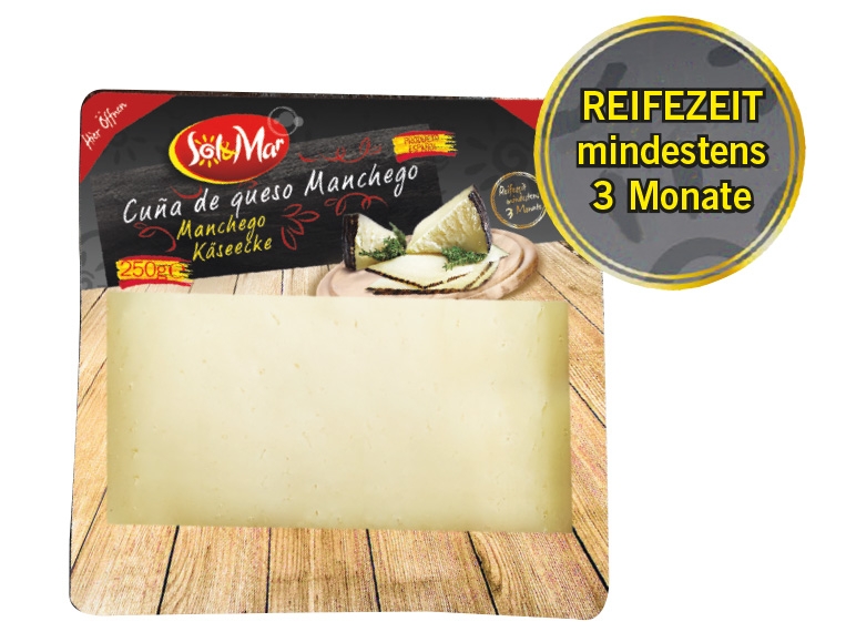 SOL & MAR Cuña de queso Manchego