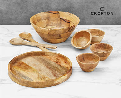 Wooden Tapas Bowls 4pk