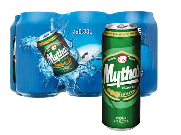 Mythos Bier 6er-Tray