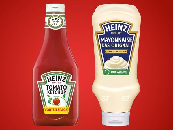 Mayonnaise oder Tomatenketchup