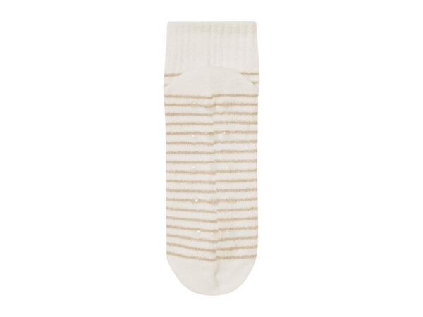 Esmara Ladies' Beige Slipper Socks - 2 Pairs