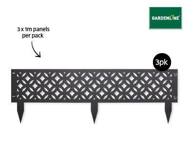 Decorative Garden Edging 3pk