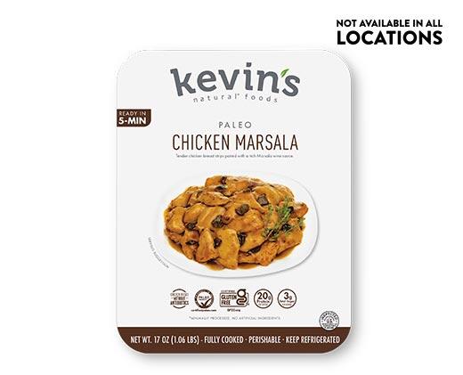 Kevin's Natural Foods Cilantro Lime or Marsala Chicken