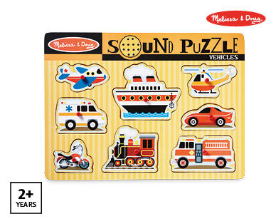 Melissa & Doug Sound Peg Puzzle