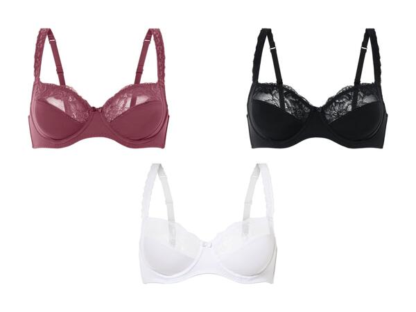 Soutien-gorge à armatures avec dentelle