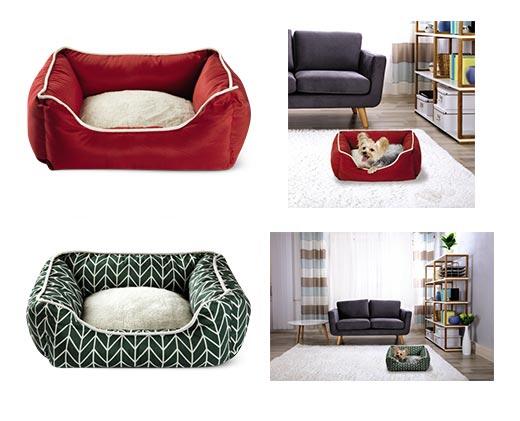Heart to Tail 
 Round or Rectangle Small Pet Bed