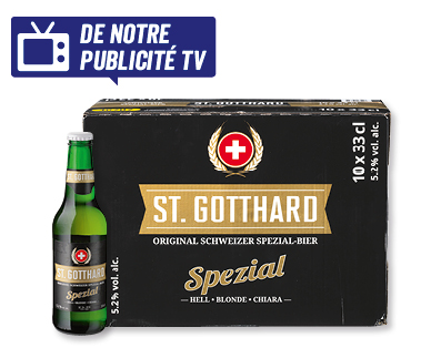 Bière spéciale ST. GOTTHARD