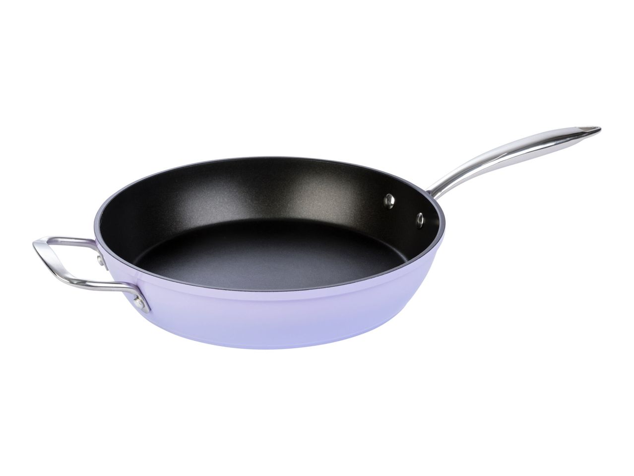 Livarno Home 28cm Cast Aluminium Frying Pan - Lilac