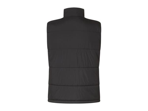 Crivit Men's Thermal Sports Gilet - Black