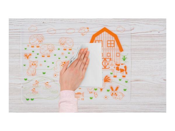 Crelando Reusable Colouring Mat - Farm