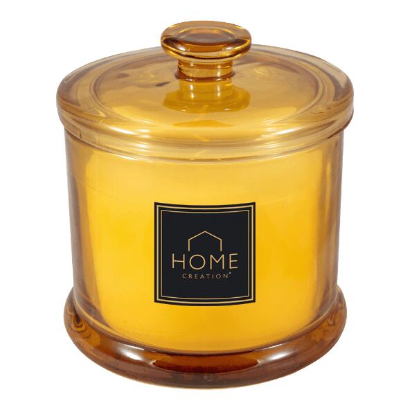 HOME CREATION(R) 				Bougie parfumée avec couvercle