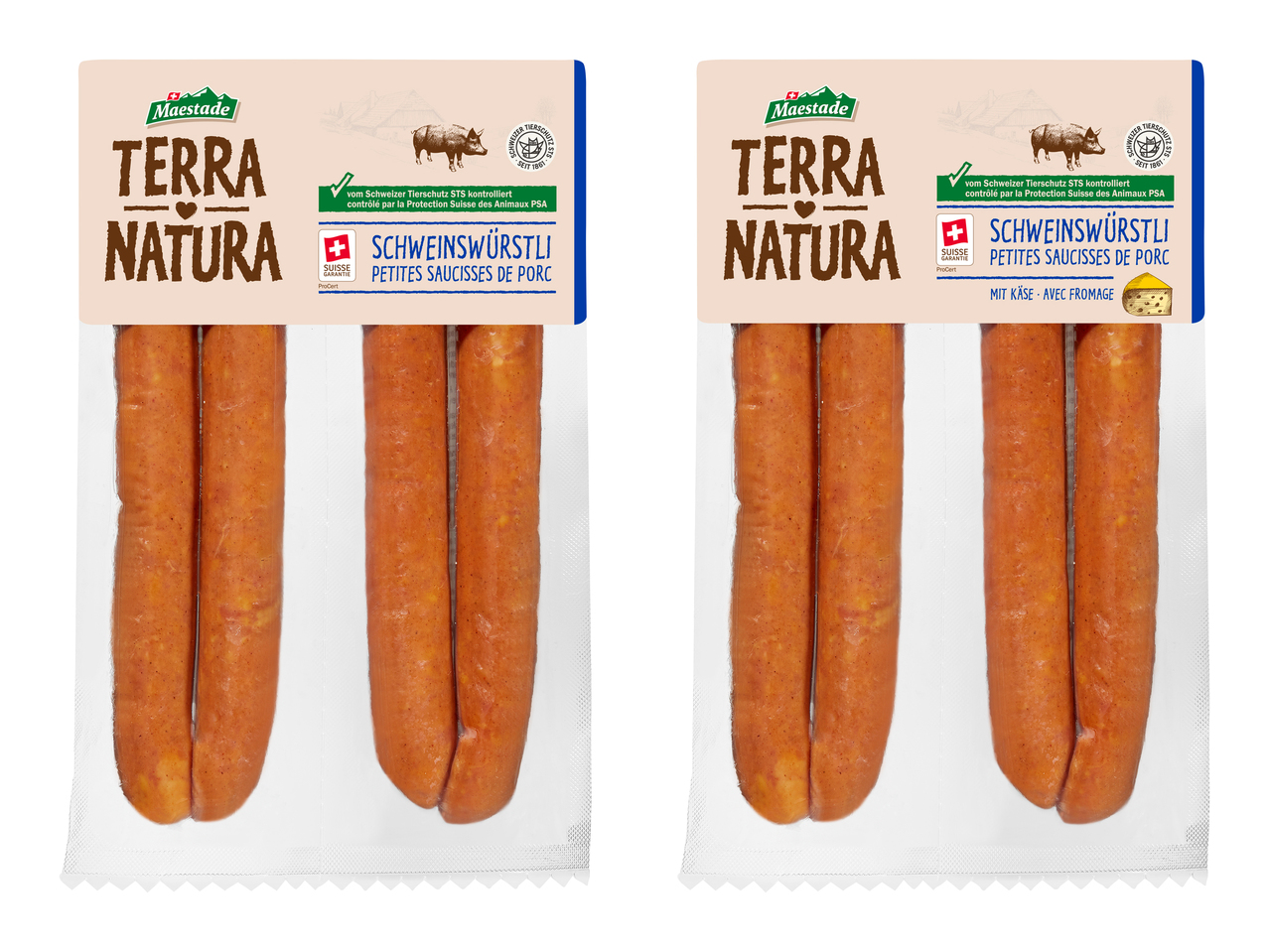 Saucisses de porc