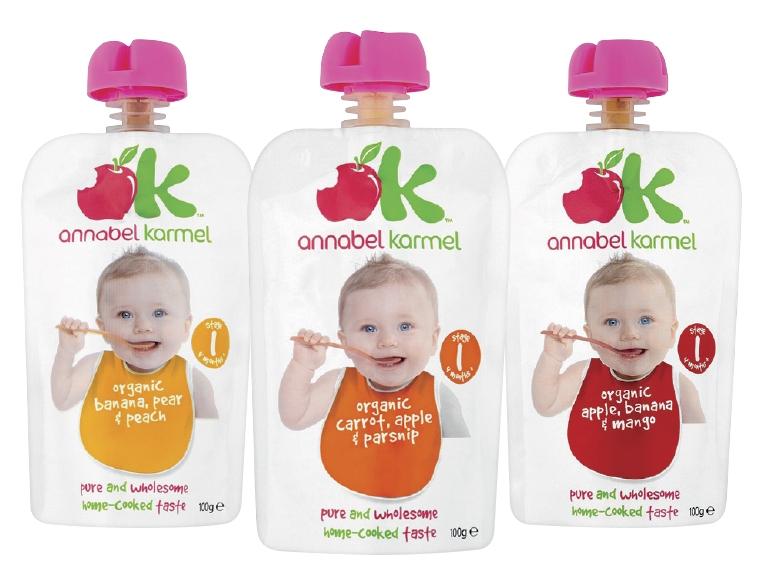 ANNABEL KARMEL Stage 1 Organic Baby food