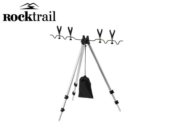 Rocktrail Extendable Aluminium Fishing Rod Rest/​Fishing Net