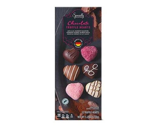 Specially Selected 
 Chocolate Truffle Hearts