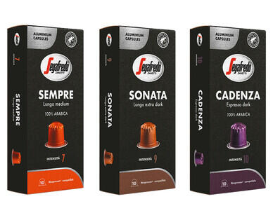SEGAFREDO(R)
ALU-KAFFEEKAPSELN