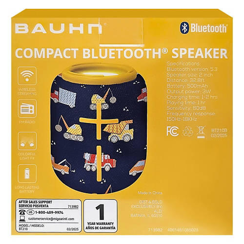 Compact Bluetooth Speaker - Trucks