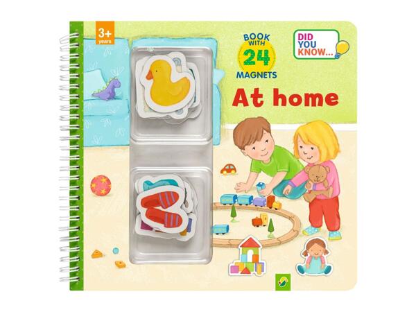 Kids' Magnetic Book - At Home