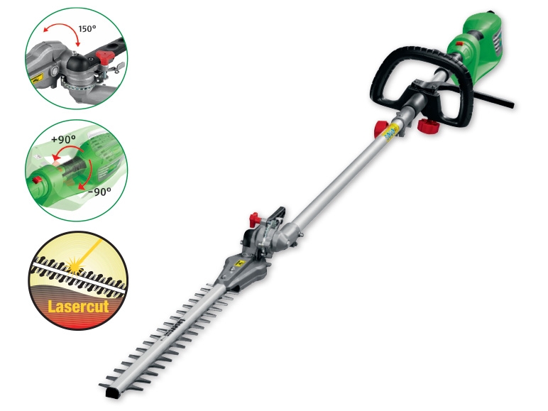 Florabest(R) 900W Long-Reach Hedge Trimmer