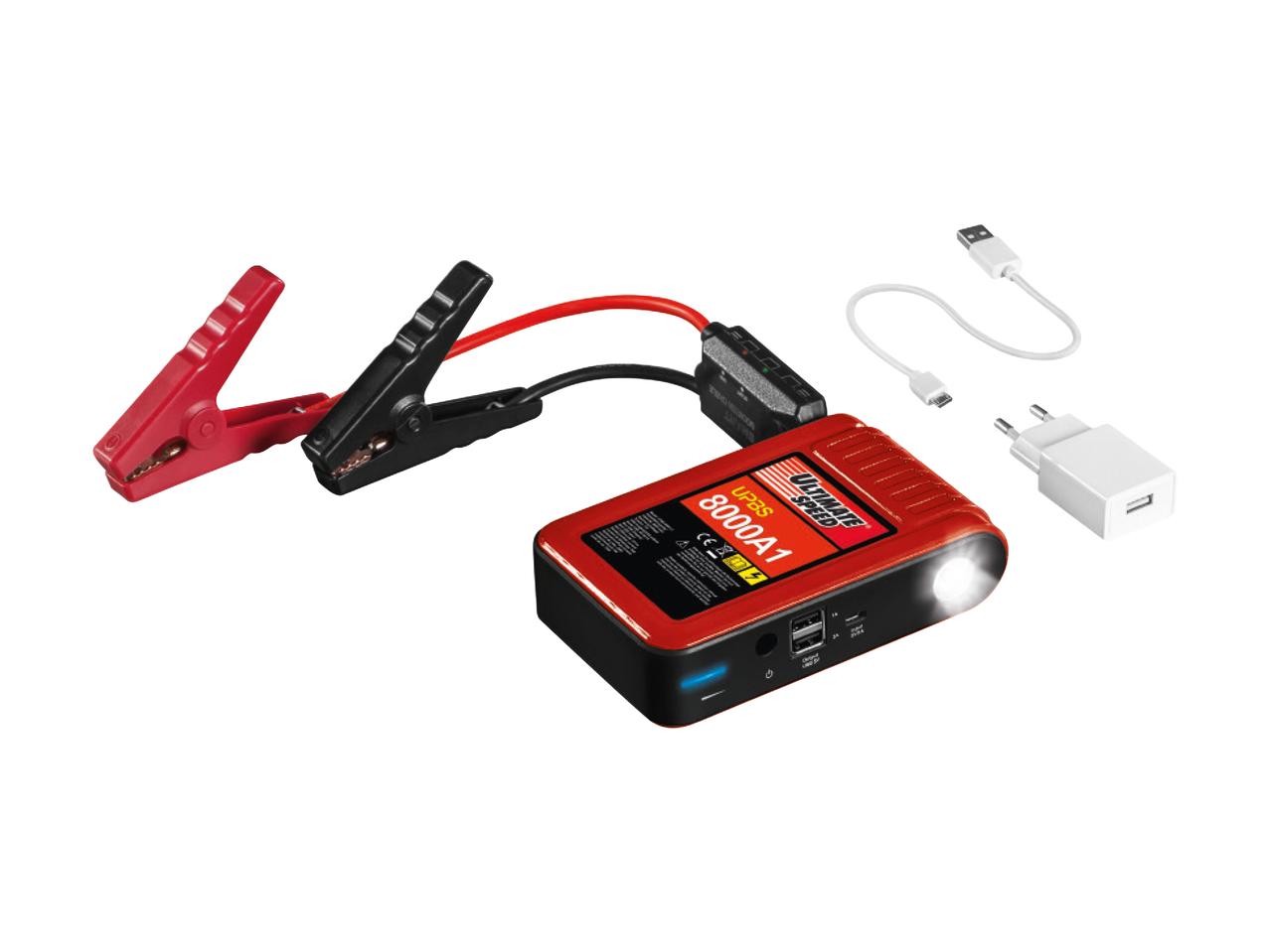 ULTIMATE SPEED 2-in-1 Powerbank with Jump-Start Function
