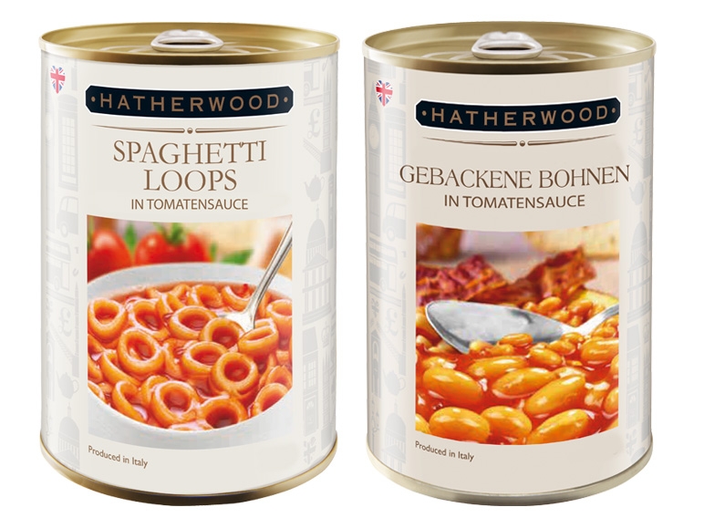 HATHERWOOD Gebackene Bohnen/Spaghetti Loops