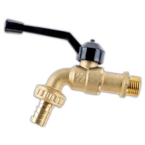 Zwillingsverteiler / Kugelauslaufhahn 1/2"