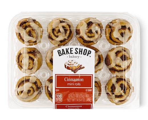 Bake Shop 
 Mini Cinnamon Rolls