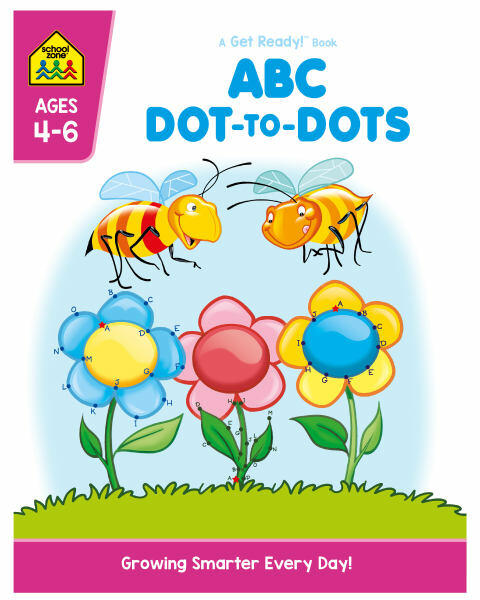 ABC Dot to Dots School Zone Workbook