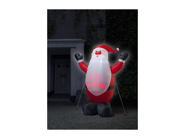 Livarno Home Father Christmas Inflatable LED Christmas Decoration