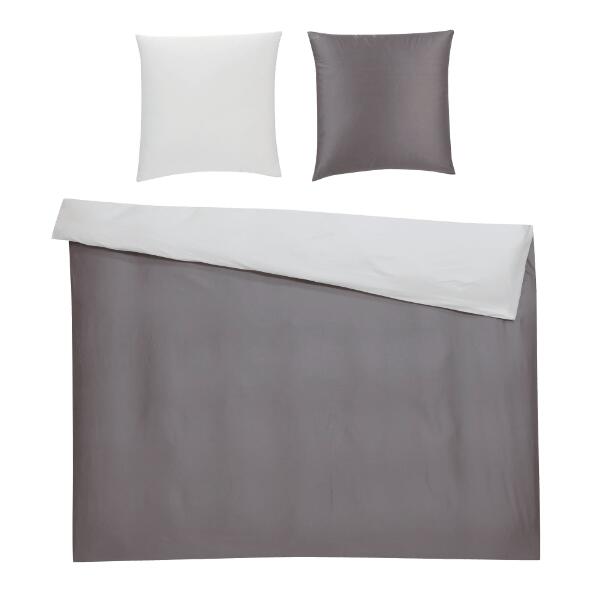 NOVITESSE(R) 				Housse de couette en satin de coton, 2 pers.