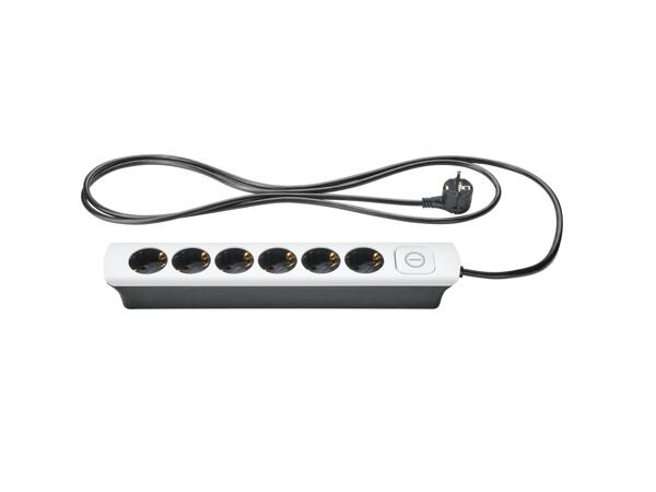 6 Socket Extension Lead
