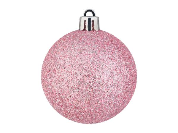 Livarno Home Pink Christmas Baubles - 30 Pack
