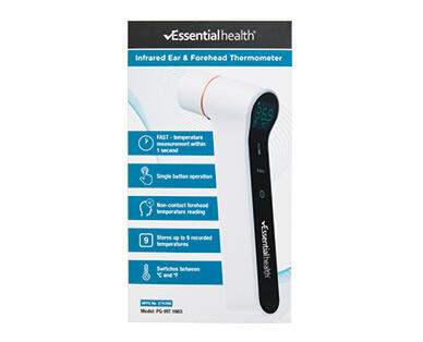 Infrared Ear and Forehead Thermometer