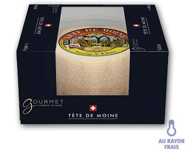 GOURMET/FINEST CUISINE Tête de Moine Fleurolle AOP