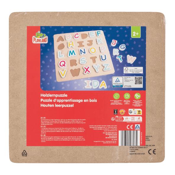 PLAYLAND(R) 				Puzzle didactique en bois