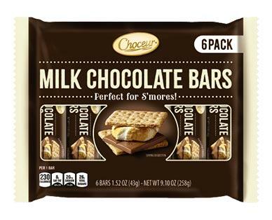 Choceur 
 Milk Chocolate Bars 6-Pack