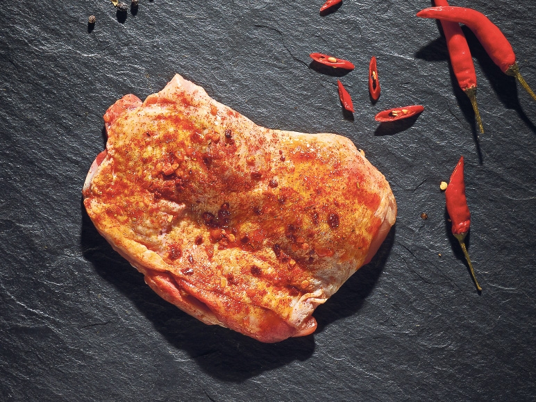 Steak de poulet piquant
