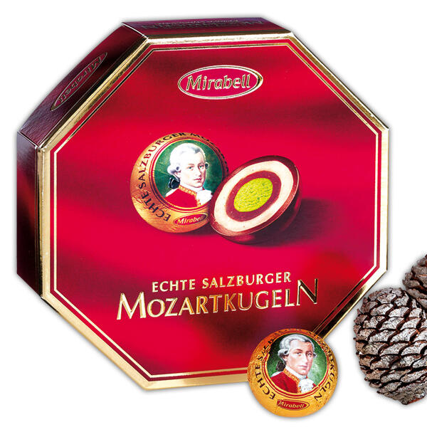 Mozartkugeln Geschenkbox