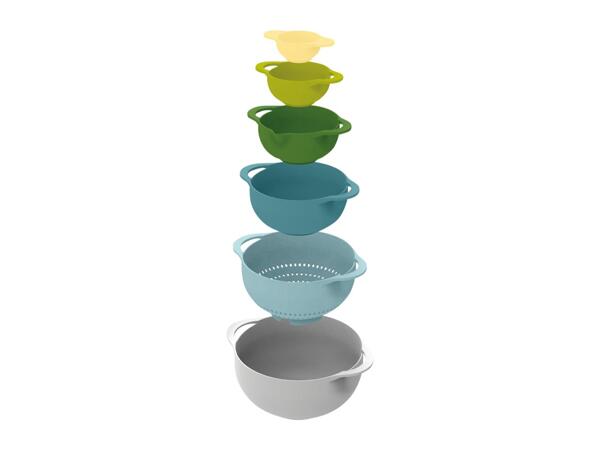 Joseph Joseph 6-Piece Food Preparation Bowl Set