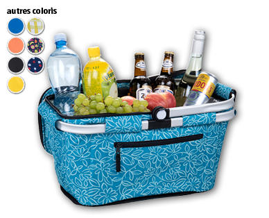 Panier avec fonction réfrigérante