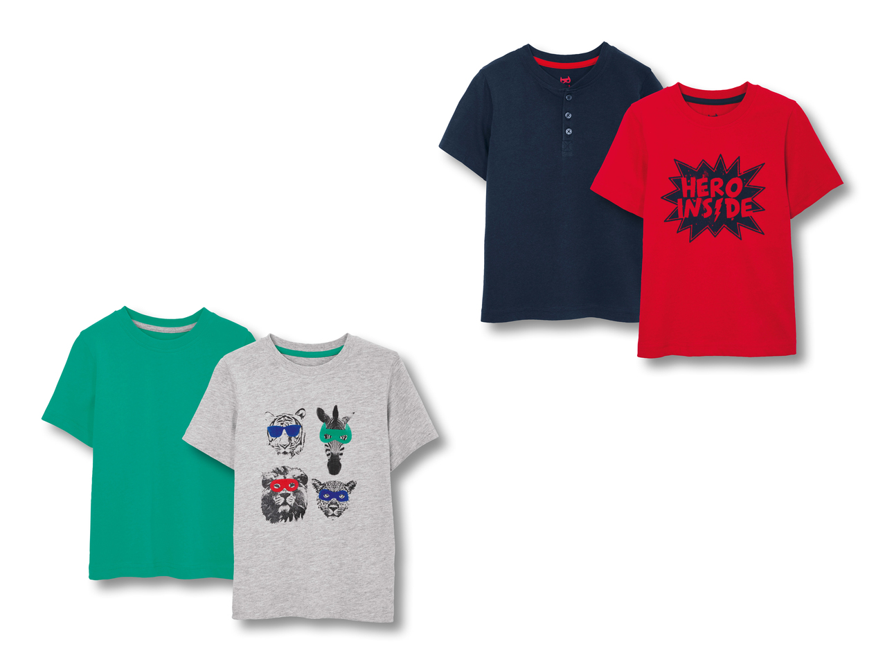 Tee-shirts, lot de 21