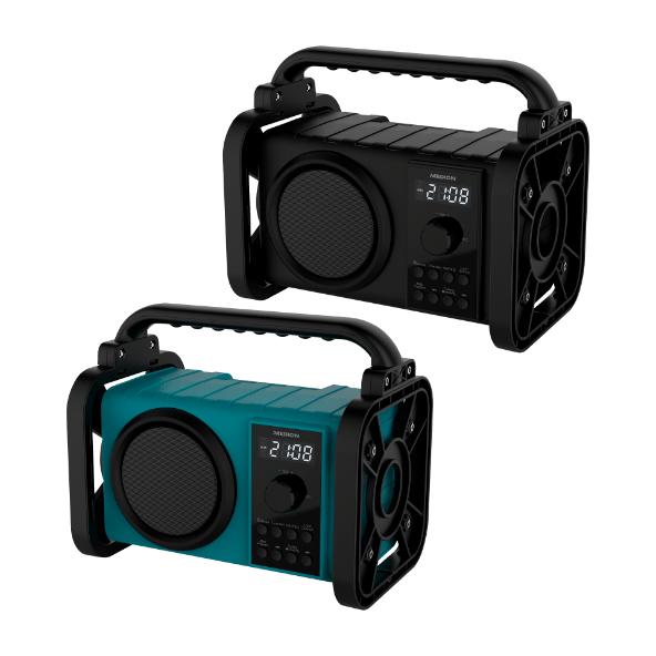Udendørs radio med bluetooth