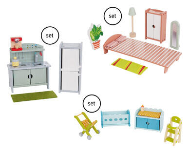 Doll House Furniture and Household Sets