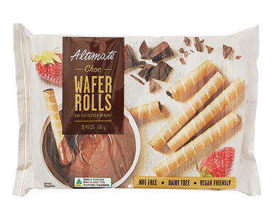 Altimate Choc Wafer Rolls 20pk/150g
