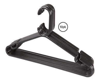 Plastic Hangers 10pk