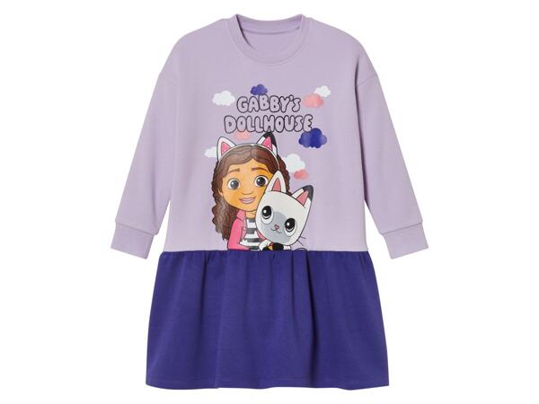 Girls' dress "Gabby's Dollhouse, Paw Patrol"